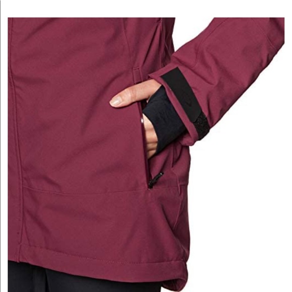 NWT Oakley Snow Insulated Jacket 10K/2L Size XS in Burgundy - Picture 6 of 9
